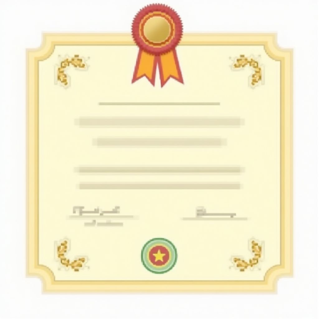 Ícono de certificación oficial